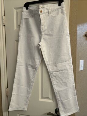 Ella Moss White Ankle Jeans
